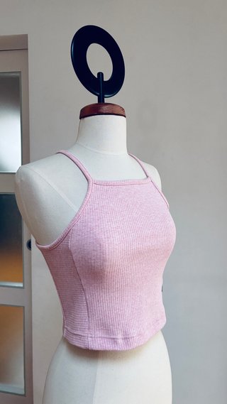 Top deportivo ADIDAS mujer rosa