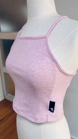 Top deportivo ADIDAS mujer rosa