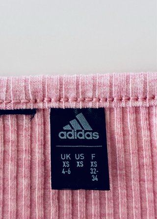 Top deportivo ADIDAS mujer rosa