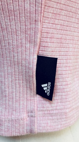 Top deportivo ADIDAS mujer rosa