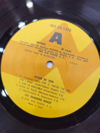 Vinilo Exitos de 1978 The Romours Group