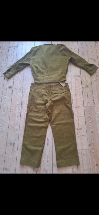 Uniforme Británico WW2 Lana 100%