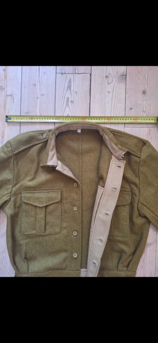 Uniforme Británico WW2 Lana 100%
