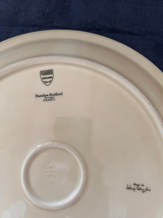 Bandeja Haviland Limoges 33 cm