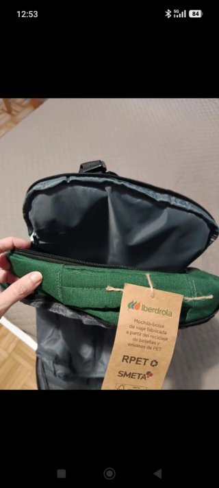 Mochila iberdrola, escolar, viaje, ordenador