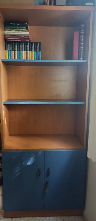 Mueble de oficina con armario