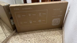 TV TCL 40" QLED ANDROID FULLHD NUEVO CAJA ESTRENAR