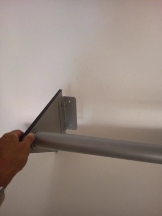 Soporte para colgar esterillas de gimnasio