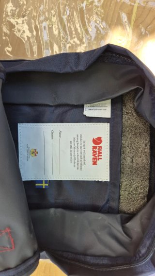 Mochila Fjallraven Kanken Azul y Roja