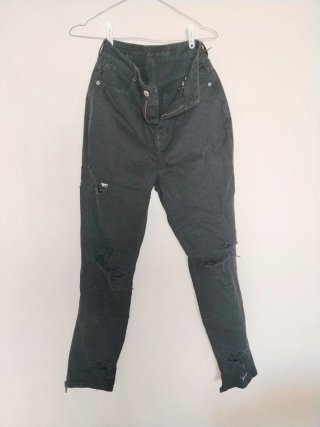 Pantalón American Eagle Roto Negro