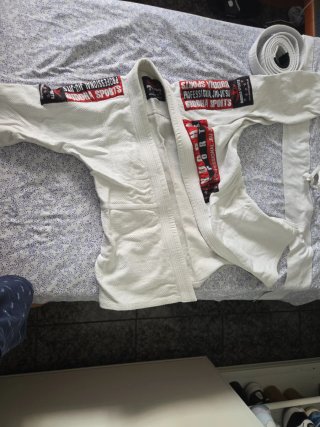 Kimono BJJ Buddha Sports Talla M Blanco