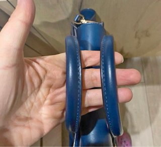 Borsa Michael Kors blu e oro