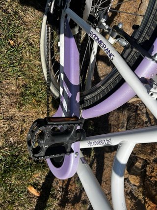 Bicicleta Boomerang Urban Life Morada