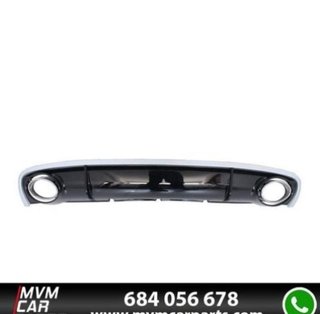 Paragolpes delantero y difusor para Audi A4 B8 Fac