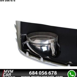Paragolpes delantero y difusor para Audi A4 B8 Fac