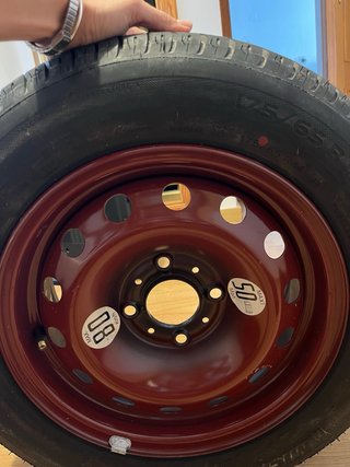 Rueda repuesto Michelin con kit