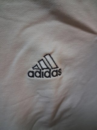 Sudadera Adidas Blanca Manga Larga