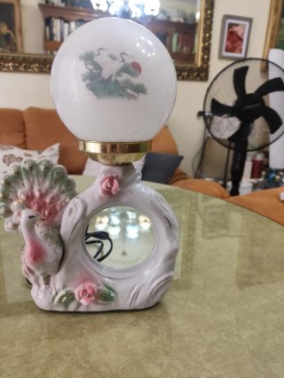 Lámpara Pavo Real Italiana Años 60