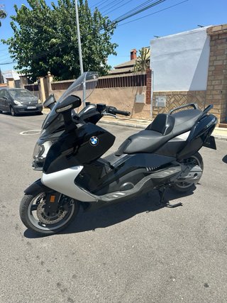 BMW C 650 GT Maxi Scooter Negra/Plata