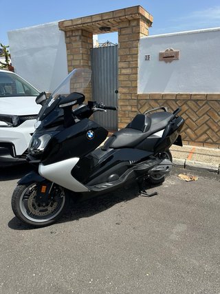 BMW C 650 GT Maxi Scooter Negra/Plata