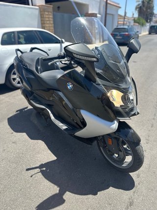 BMW C 650 GT Maxi Scooter Negra/Plata