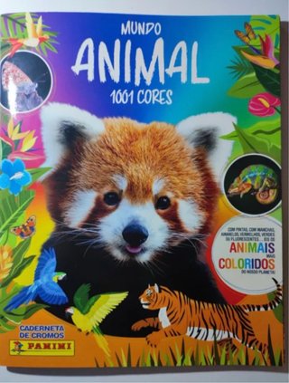 Álbum Panini Mundo Animal de mil Colores