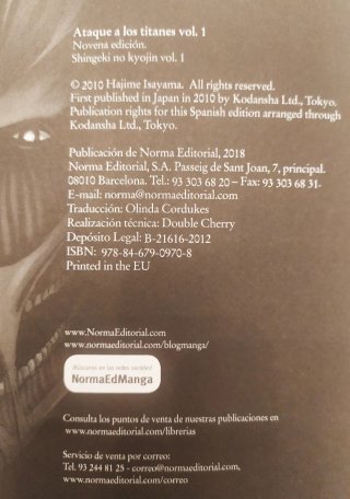 Ataque a los Titanes (N°1 - N°4)