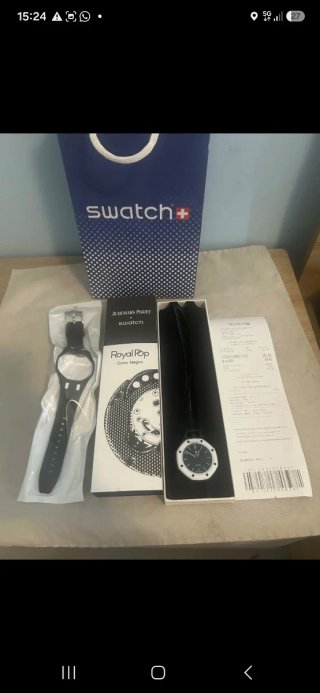 Orologio Audemars Piguet x Swatch Royal Pop