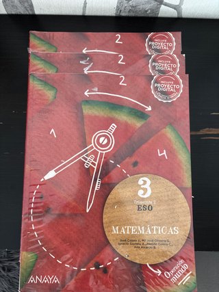 matematicas 3 ESO 3 trimestres