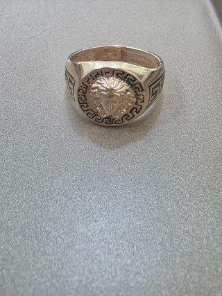 Anillo Oro 18K Medusa