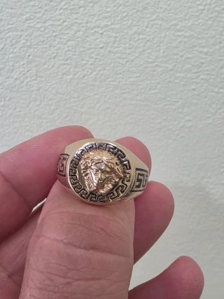 Anillo Oro 18K Medusa