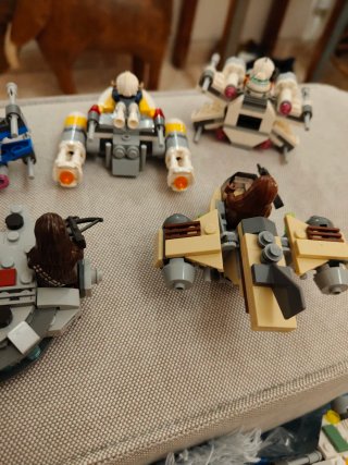 Lote LEGO Star Wars Microfighters