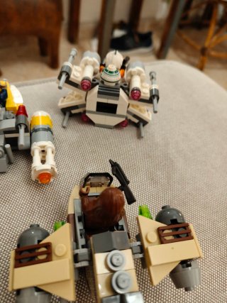 Lote LEGO Star Wars Microfighters