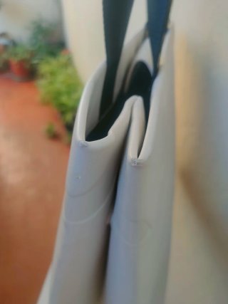 Bolso piel Adolfo Domínguez blanco