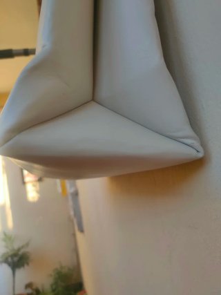 Bolso piel Adolfo Domínguez blanco