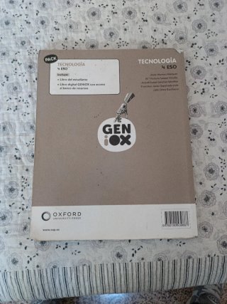 Tecnología 4º ESO. Libro del estudiante. GENiOX