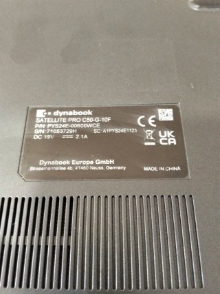 Toshiba Dynabook C50-G Negra