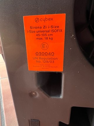 Silla Coche Cybex Sirona Zi i-Size 360º