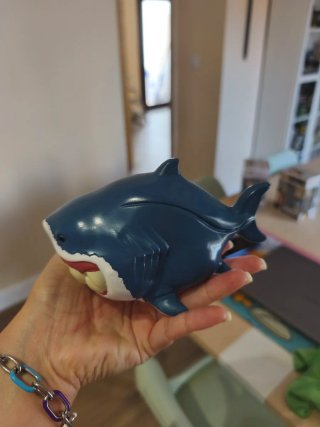 Figura Tiburón Resina Mandíbulas Grandes