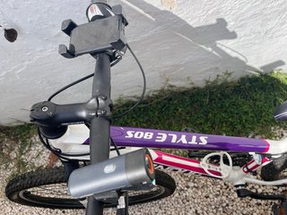 Bicicleta MTB 27,5 Talla S + Accesorios