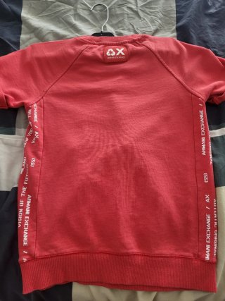 Sudadera Armani Exchange Roja Talla M