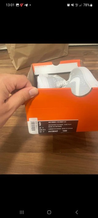 Nike Air Force 1 Flyknit 2.0 Blancas