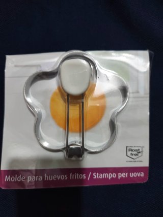 Molde Huevo Frito Forma Flor