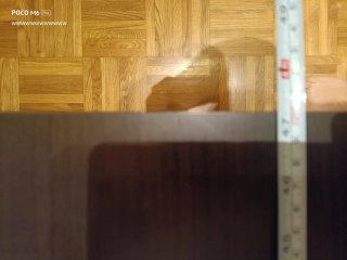 Mesa TV Ikea con ruedas
