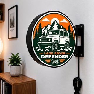 Cartel Luminoso LED Land Rover Defender