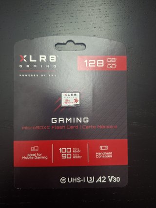 Tarjeta microSDXC PNY XLR8 Gaming 128GB