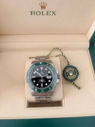Rolex Submariner Starbucks 2023 Full Set usado.