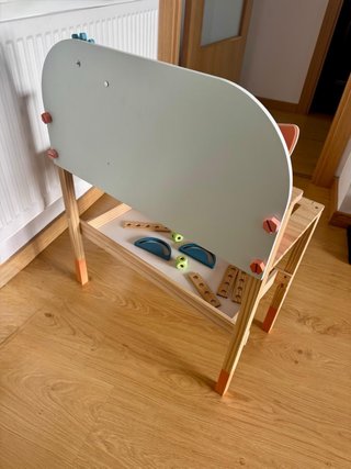 Banco de trabajo madera niños