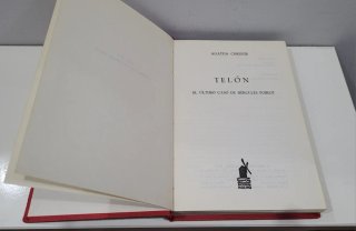 Agatha Christie, TELON Ultimo Caso de Poirot