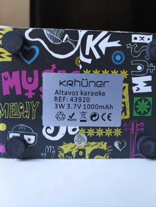 Altavoz Kehüner multicolor